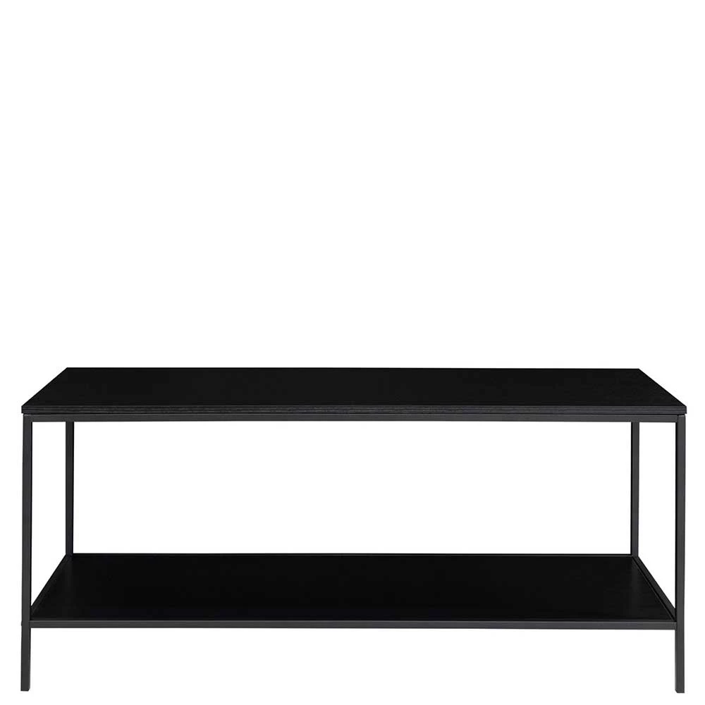 100x45x36 Cm Regal TV Tisch In Schwarz - Mapsy 5 100x45x36 Cm Regal TV Tisch In Schwarz - Mapsy – Bild 3