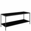 100x45x36 Cm Regal TV Tisch In Schwarz - Mapsy
