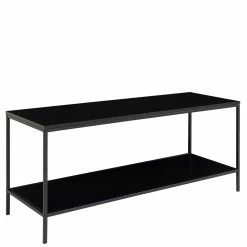 100x45x36 Cm Regal TV Tisch In Schwarz - Mapsy
