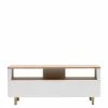 120 Cm Breites TV Lowboard Zweifarbig - Svessia 1 120 Cm Breites TV Lowboard Zweifarbig - Svessia -Lana Sales 120 cm breites tv lowboard zweifarbig in eiche bianco weiss svessia f