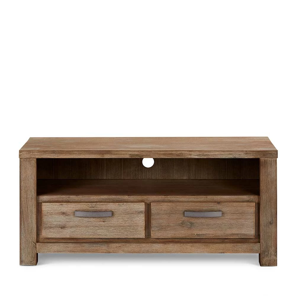 120 Cm TV Board In Akazie Teilmassiv - Nurelia 4 120 Cm TV Board In Akazie Teilmassiv - Nurelia – Bild 2