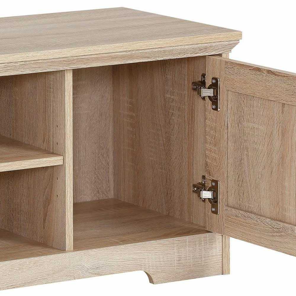 120x45x40 Landhaus TV Element In Eiche Holzdekor - Rienva 8 120x45x40 Landhaus TV Element In Eiche Holzdekor - Rienva – Bild 6