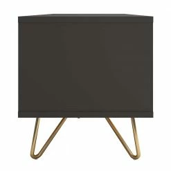 120x45x40 Niedrige Kommode Mit Klappe & Schublade - Tascam -Lana Sales 120x45x40 niedrige kommode mit klappe schublade in anthrazit gold tascam 02