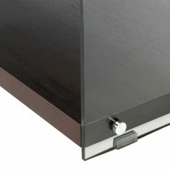 120x45x60 TV Lowboard In Walnuss & Transparent - Adlona -Lana Sales 120x45x60 tv lowboard in walnuss transparent aus mdf glas adlona 05