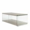120x60 Cm TV Tisch Mit Glas Wangen - Culagan