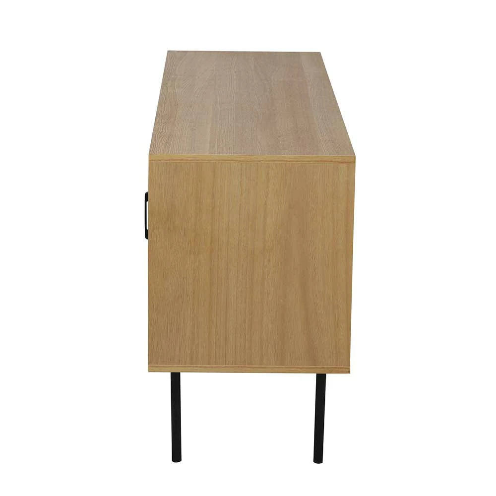 120x63x39 TV Lowboard Mit Wiener Geflecht Türen - Esholda 7 120x63x39 TV Lowboard Mit Wiener Geflecht Türen - Esholda – Bild 5