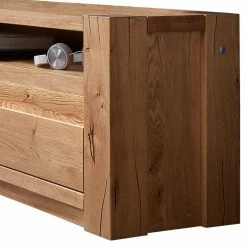 123x53x40 TV Bank Mit Einer Schublade & Fach - Aconlean 11 123x53x40 TV Bank Mit Einer Schublade & Fach - Aconlean -Lana Sales 123x53x40 tv bank mit einer schublade fach aus wildeiche massivholz aconlean 03