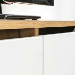 124x51x38 TV Unterschrank Modern - Aretica 13 124x51x38 TV Unterschrank Modern - Aretica -Lana Sales 124x51x38 tv unterschrank modern in weiss grau eiche optik aretica 05