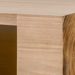 125x46x48 Cm TV Lowboard Aus Teak - Nekella -Lana Sales 125x46x48 cm tv lowboard aus teak mit fach tuer schublade nekella 04