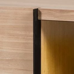 125x46x48 Cm TV Lowboard Aus Teak - Nekella -Lana Sales 125x46x48 cm tv lowboard aus teak mit fach tuer schublade nekella 05