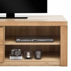 130 Cm Schmales TV Board Mit Tür & 2 Fächern - Nelenia -Lana Sales 130 cm schmales tv board mit tuer 2 faechern in eiche nelenia 03