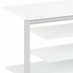 130x42x40 TV Element Aus Glas Aus Stahl - Oxeda -Lana Sales 130x42x40 tv element aus glas aus stahl in weiss grau oxeda 02