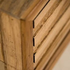 130x57x30 TV Lowboard Aus Teak - 2 Schubladen - Fire -Lana Sales 130x57x30 tv lowboard aus teak 2 schubladen mit viel bodenfreiheit fire 04