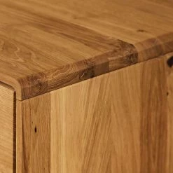 134cm Breiter TV Unterschrank Aus Holz - Eavy I -Lana Sales 134cm breiter tv unterschrank aus holz wildeiche geoelt eavy i 04