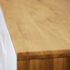 134x48x40 Lowboard In Wildeiche & Weiß - Diesta -Lana Sales 134x48x40 lowboard in wildeiche weiss aus massivholz mdf diesta 05