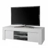 138x44x42 TV Lowboard In Weiß Lackiert - Mikes 1 138x44x42 TV Lowboard In Weiß Lackiert - Mikes -Lana Sales 138x44x42 tv lowboard in weiss lackiert mit 2 tueren faechern mikes f