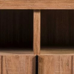 138x75x50 TV Kommode Aus Teak Massivholz - Myons -Lana Sales 138x75x50 tv kommode aus teak massivholz mit antik finish myons 05