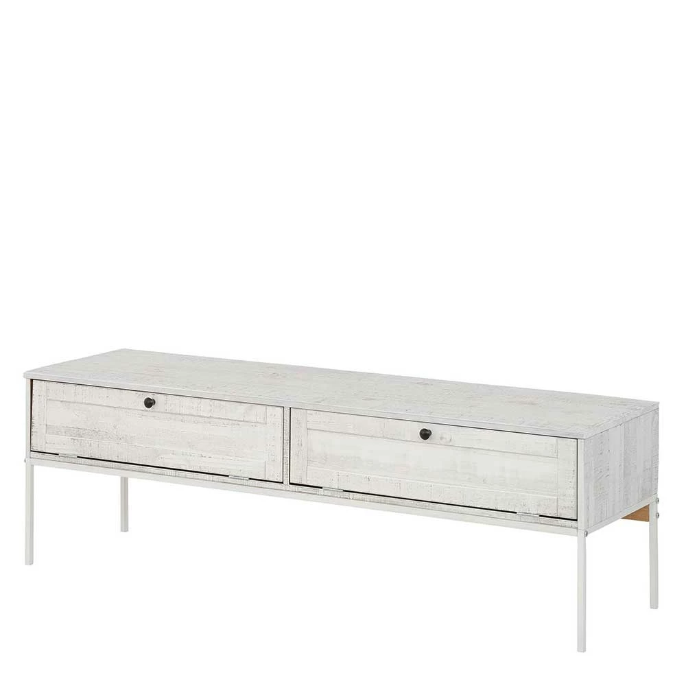 140x45x40 TV Board Aus Kiefer In Creme Weiß - Ejeliva 3 140x45x40 TV Board Aus Kiefer In Creme Weiß - Ejeliva