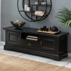 140x50x40 Kolonialstil Lowboard Aus Akazie - Islando