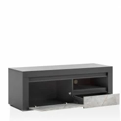 140x50x50 TV Board Mit Klappe & Fach - Carsuva 11 140x50x50 TV Board Mit Klappe & Fach - Carsuva -Lana Sales 140x50x50 tv board mit klappe fach schublade in grau carsuva 03