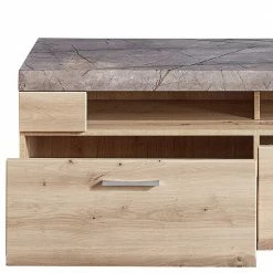 140x51x47 TV Board In Holz Optik - Luruzada -Lana Sales 140x51x47 tv board in holz optik wildeiche graubraun luruzada 04