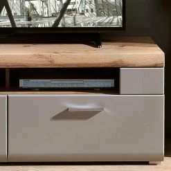 140x51x47 TV Element In Grau & Eiche - Fraguca -Lana Sales 140x51x47 tv element in grau eiche holznachbildung fraguca 03