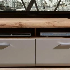 140x51x47 TV Element In Grau & Eiche - Fraguca -Lana Sales 140x51x47 tv element in grau eiche holznachbildung fraguca 04