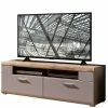 140x51x47 TV Element In Grau & Eiche - Fraguca -Lana Sales 140x51x47 tv element in grau eiche holznachbildung fraguca f