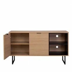 140x76x40 TV Phonoschrank In Eiche & Schwarz - Brausca 11 140x76x40 TV Phonoschrank In Eiche & Schwarz - Brausca -Lana Sales 140x76x40 tv phonoschrank in eiche schwarz guenstig kaufen brausca 03