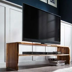 145x45x40 TV Bank Aus Akazie In Walnuss Braun - Arnia 10 145x45x40 TV Bank Aus Akazie In Walnuss Braun - Arnia -Lana Sales 145x45x40 tv bank aus akazie in walnuss braun massivholz lackiert arnia 02