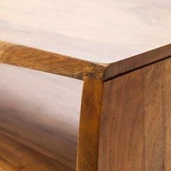 145x45x40 TV Tisch Aus Akazie Massivholz - Pardial -Lana Sales 145x45x40 tv tisch aus akazie massivholz in natur lackiert pardial 05