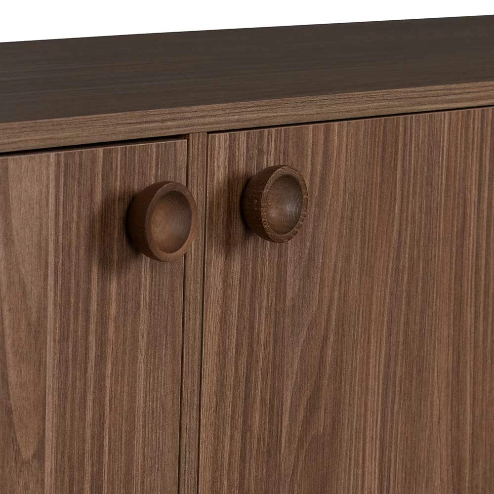 145x64x40 Mid Century Kommode In Walnuss - Essyno 8 145x64x40 Mid Century Kommode In Walnuss - Essyno – Bild 6