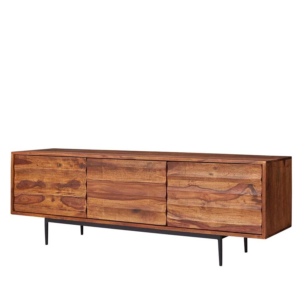 147x50x38 Holz-Kommode 2-türig & Klappe - Mamina 3 147x50x38 Holz-Kommode 2-türig & Klappe - Mamina