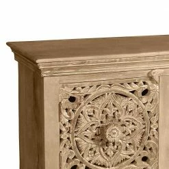 150x60x40 Holz Lowboard Mit Ornamenten - Runiasa -Lana Sales 150x60x40 holz lowboard mit ornamenten im vintage landhaus stil runiasa 04