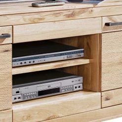 150x62x46 TV Lowboard In Hell Geölt - Emigoa -Lana Sales 150x62x46 tv lowboard in hell geoelt aus wildeiche massivholz emigoa 04