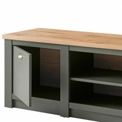 152x51x45 Landhaus TV Board In Graugrün - Eylan 13 152x51x45 Landhaus TV Board In Graugrün - Eylan -Lana Sales 152x51x45 landhaus tv board in graugruen und wildeichefarben eylan 05