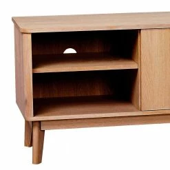 152x60x42 Retro TV Lowboard In Eiche - Adunia -Lana Sales 152x60x42 retro tv lowboard in eiche mit schubladen tuer adunia 03