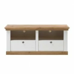 152x64x52 TV Board Im Country Style - Diatara -Lana Sales 152x64x52 tv board im country style mit 2 schubladen 2 faechern diatara 02