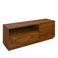 155x61x40 TV Lowboard Aus Zerreiche Massivholz - Palium