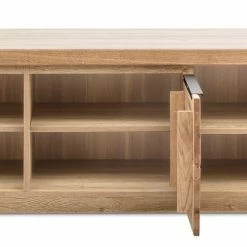 160cm Breites TV Lowboard Mit Doppeltür - Nelenia -Lana Sales 160cm breites tv lowboard mit doppeltuer zwei faechern in eiche nelenia 04