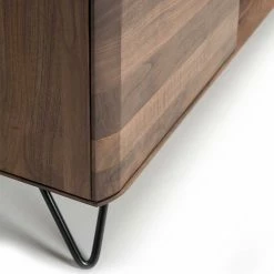 160x45x40 Retro TV Board Aus Nussbaum Massiv - Rivossa 11 160x45x40 Retro TV Board Aus Nussbaum Massiv - Rivossa -Lana Sales 160x45x40 retro tv board aus nussbaum massiv geschliffen geoelt rivossa 03