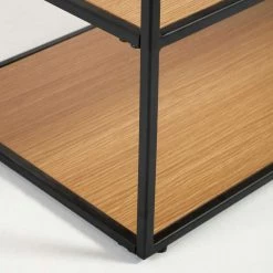 160x50x40 Modernes Regal Für Fernseher - Bosso -Lana Sales 160x50x40 modernes regal fuer fernseher in eiche schwarz bosso 04