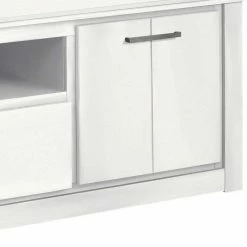 160x55x40 TV Lowboard Im Landhausstil - Carlisona -Lana Sales 160x55x40 tv lowboard im landhausstil in weiss aus kiefernholz carlisona 04