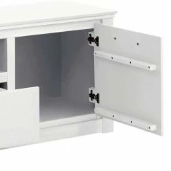 160x55x40 TV Lowboard Im Landhausstil - Carlisona -Lana Sales 160x55x40 tv lowboard im landhausstil in weiss aus kiefernholz carlisona 05