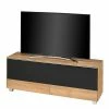 160x60x42 TV Element In Eiche Dekor & Schwarz - Aramov -Lana Sales 160x60x42 tv element in eiche dekor schwarz bespannung aus akustikstoff aramov f