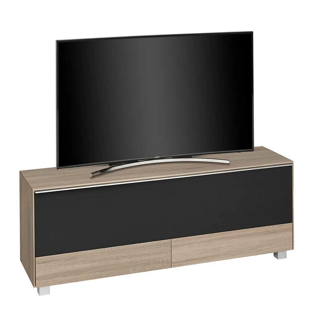 161x60x42cm TV Unterschrank In Sonoma-Eiche - Ofmany 4 161x60x42cm TV Unterschrank In Sonoma-Eiche - Ofmany – Bild 2
