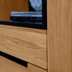 163x53x42 TV Lowboard Mit 3 Schubladen - Sennya -Lana Sales 163x53x42 tv lowboard mit 3 schubladen 3 faechern in eiche sennya 04