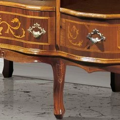 169x60x37 TV Lowboard Im Barockstil - Motiz -Lana Sales 169x60x37 tv lowboard im barockstil in nussbaumfarben motiz 03