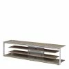 170x42x40 TV Rack In Beige & Grau - Carltons -Lana Sales 170x42x40 tv rack in beige grau aus glas metall carltons f