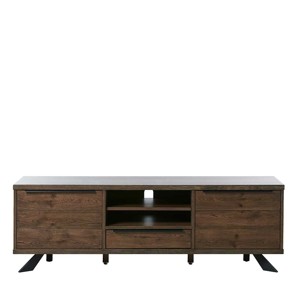 170x55x42 TV Board In Wildeiche Dunkel - Utjavas 3 170x55x42 TV Board In Wildeiche Dunkel - Utjavas